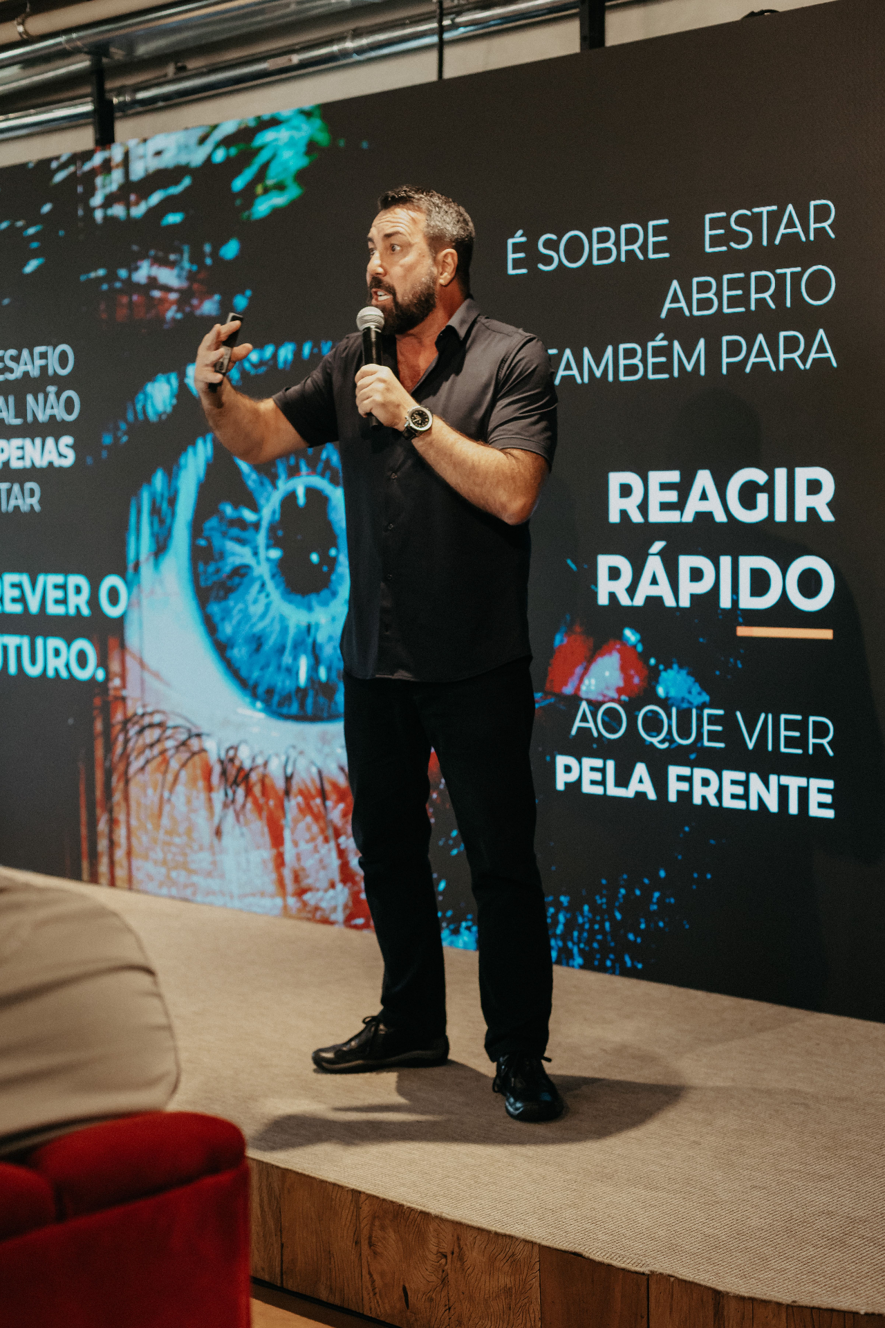 Palestra no evento